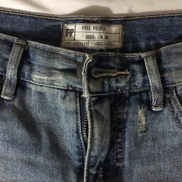Free People Denim Shorts - Picture 2 of 3